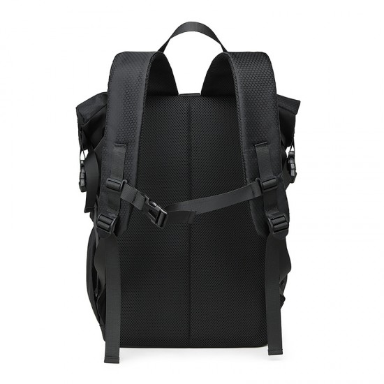 Business backpack for men, high-level appearance, men's commuting bag with multi-purpose storage, student backpack with large capacity and casual double-shoulder bag