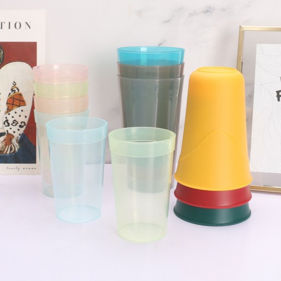 Mugs en plastique mugs minimalistes pp couple paire mugs créatifs brosse à dents mugs transparents mugs toilette