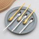304 acier inoxydable cuillère mélangeur yuan bao cuillère approfondir long cuillère gâteau cuillère maison bébé manger alimentation cuillère