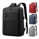 Large Capacity Double Shoulder Backpack Fashionable Multi-functional USB Laptop Bag Commuting