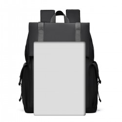 Leisure Dual-Shoulder Bag Multi-Reflective Strip Cover Bag Backpack High Appearance Quality Large Capacity Travel Backpack