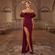 European/American 2025 Summer New Cross-border Fashion Dress Sexy Pure Color Deep V Neck Backless Dress Women Wholesale