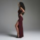 Factory Direct 2025 New Foreign Trade Summer In Stock Cross-border Fashion Base Top with Tight Sleeve for Women