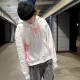 Foreign trade autumn winter men's and women's European fashionable round neck sweater crew jacquard knitted long-sleeved casual top wholesale
