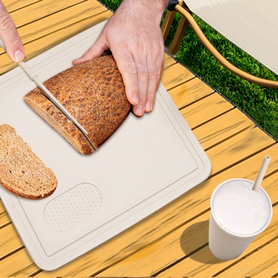 Amazone paille de blé couverts assiettes bols tasses soucoupes couteaux fourchettes cuillères boîte portable ensemble cadeau nordique wind set