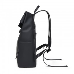 New Style Backpack Men's Rolled Edge Dual-Shoulder Backpack Large Capacity Leisure Bag High Nylon Foldable Rollable Backpack
