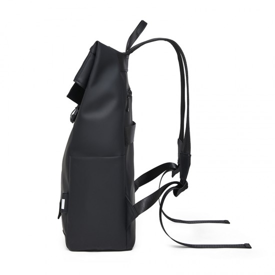 New Style Backpack Men's Rolled Edge Dual-Shoulder Backpack Large Capacity Leisure Bag High Nylon Foldable Rollable Backpack