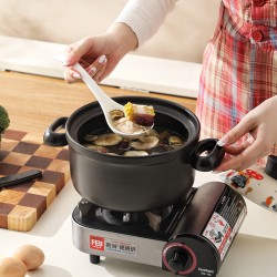 Casserole d’urso’s casserole gaz domestique résistant à la chaleur séchage au feu ne fissurant pas cuisinière à gaz marmite de concentra poêle en céramique poêle à soupe