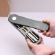 Creative black spinner box acier inoxydable ensemble de vaisselle étudiant voyage extérieur portable couteau cuillère fourchette baguettes ensemble