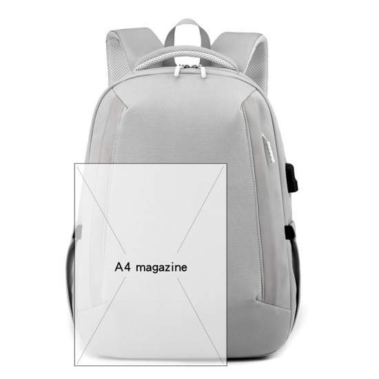 Multi-functional backpack for men, suitable for business and casual wear, with a computer compartment on both sides, suitable for students and for travel. Women's version.