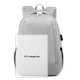 Multi-functional backpack for men, suitable for business and casual wear, with a computer compartment on both sides, suitable for students and for travel. Women's version.
