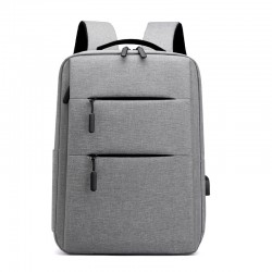 Men's double-shoulder backpack with fashionable style, casual travel bag for women and men, large-capacity laptop bag for men