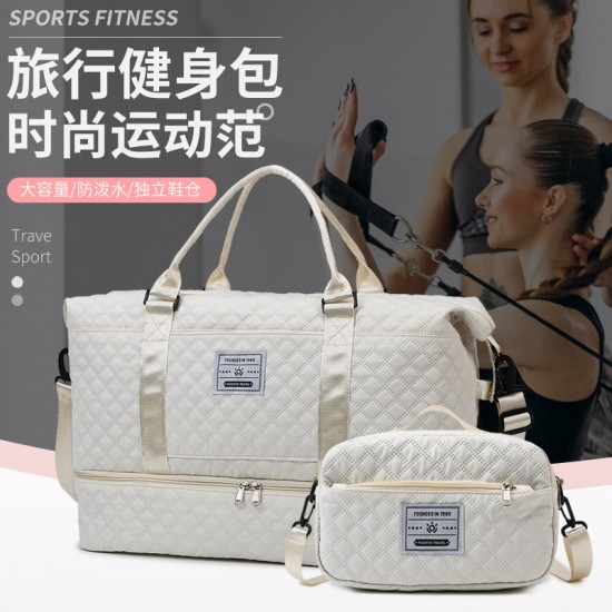 Cross-border new PP luggage box, 20, 24, 28-inch three-piece large capacity password box, omnidirectional wheel durable carry-on box.