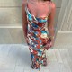 European/American Cross-border 2025 Autumn New Fashion Long-Sleeve Patched Fitted Elegant Sexy Dress Women Wholesale