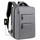 Men's Double Shoulder Bag Large Capacity Business Leisure Bag Commuting Backpack Student Luggage