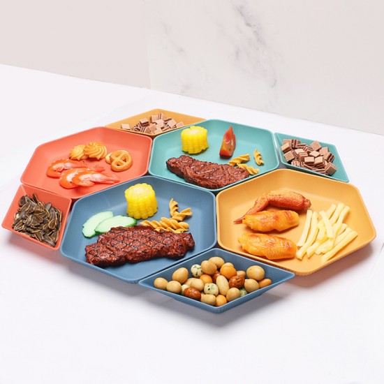 Plat de paille de blé d’amazon plat plat plat plat plat plat plat plat plat plat plat plat à tremper plat hx plat plat de soja diamant
