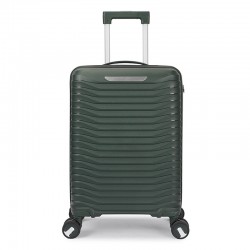 Custom luggage box, PP hard-shell suitcase with zipper, large capacity travel suitcase, 20-inch carry-on suitcase for travel