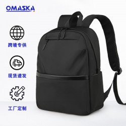 In-stock cross-border backpack with printed double-shoulder bag, business computer bag for men and women, universal backpack for commuting and traveling, casual travel bag for women and men